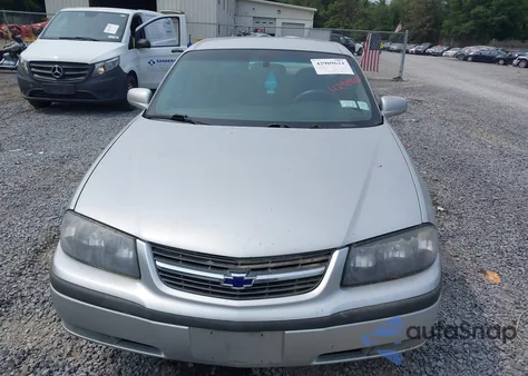 2002 Chevrolet Impala Ls из США, поврежденный, VIN 2G1WH55K129111748